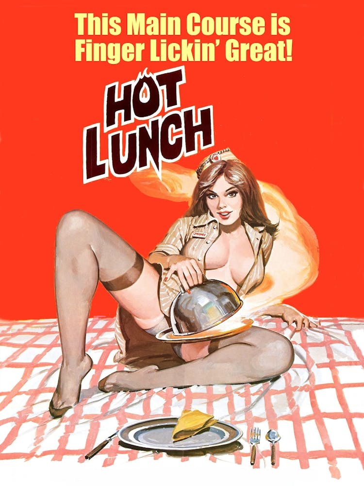 Hot Lunch, Sexy Movie Poster