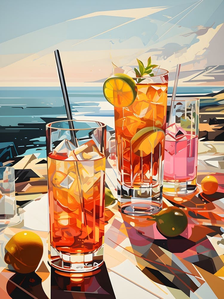 Cocktails at the Beach