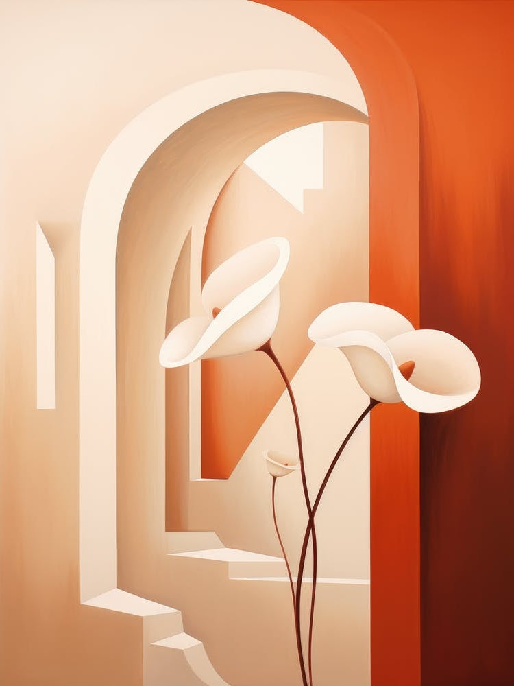 Flowers In The Archway