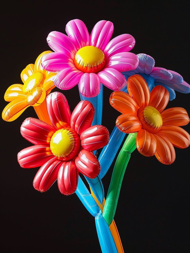 Bright Inflatable Flowers Daisy 1