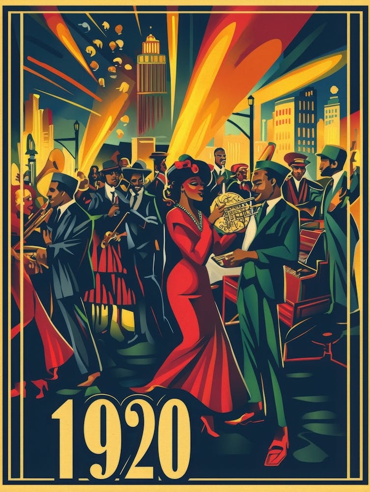 Aihrgdesign A Vintage Art Poster Celebrating The Harlem Renai A9500c41 3e3d 4615 9d65 9176e23fc5c7 0