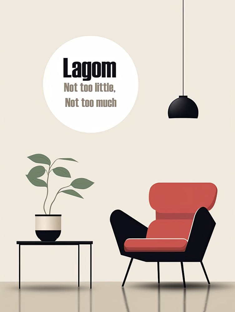 Lagom, Not Too Little Not Too Much Poster
