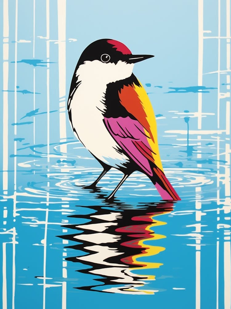 Andy Warhol Style Bird Dipper 1