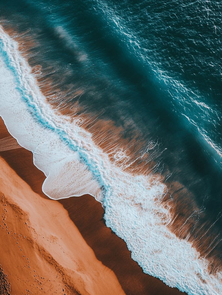 Aerial View Of A Beach 73