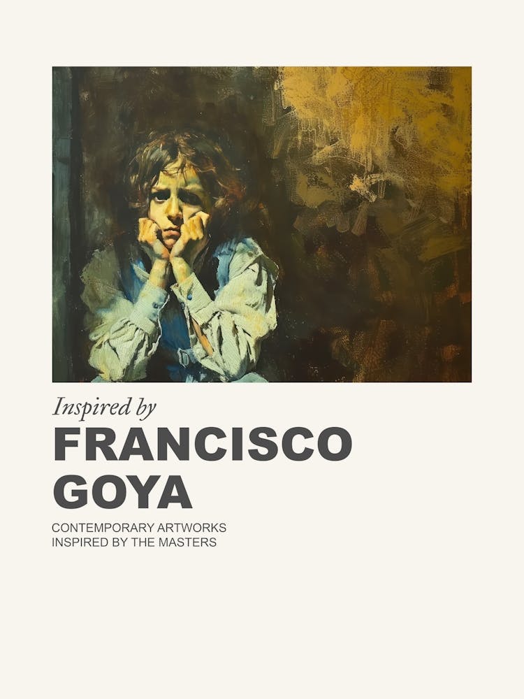 Museum Poster Inspired By Francisco Goya 1