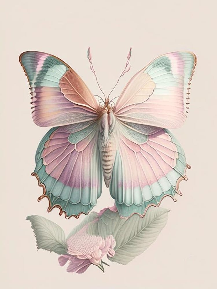 Gatekeeper Butterfly Vintage Pastel 2