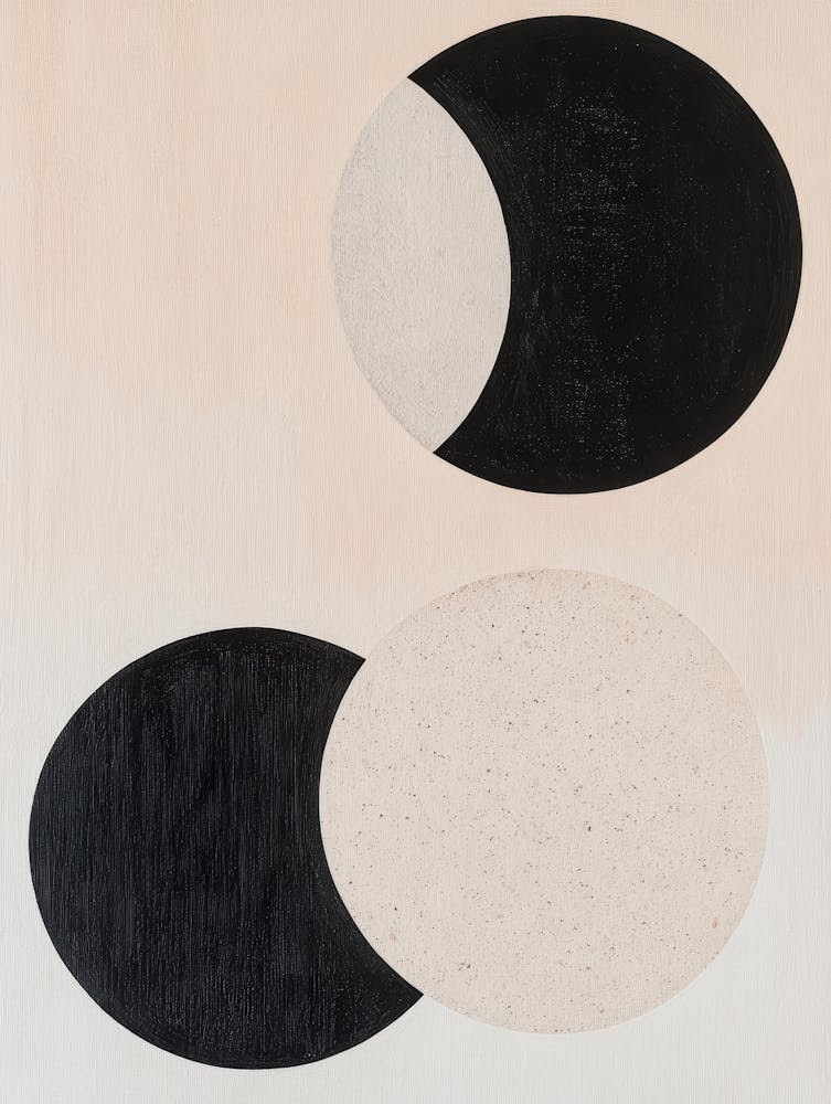 Black And White Circles 12