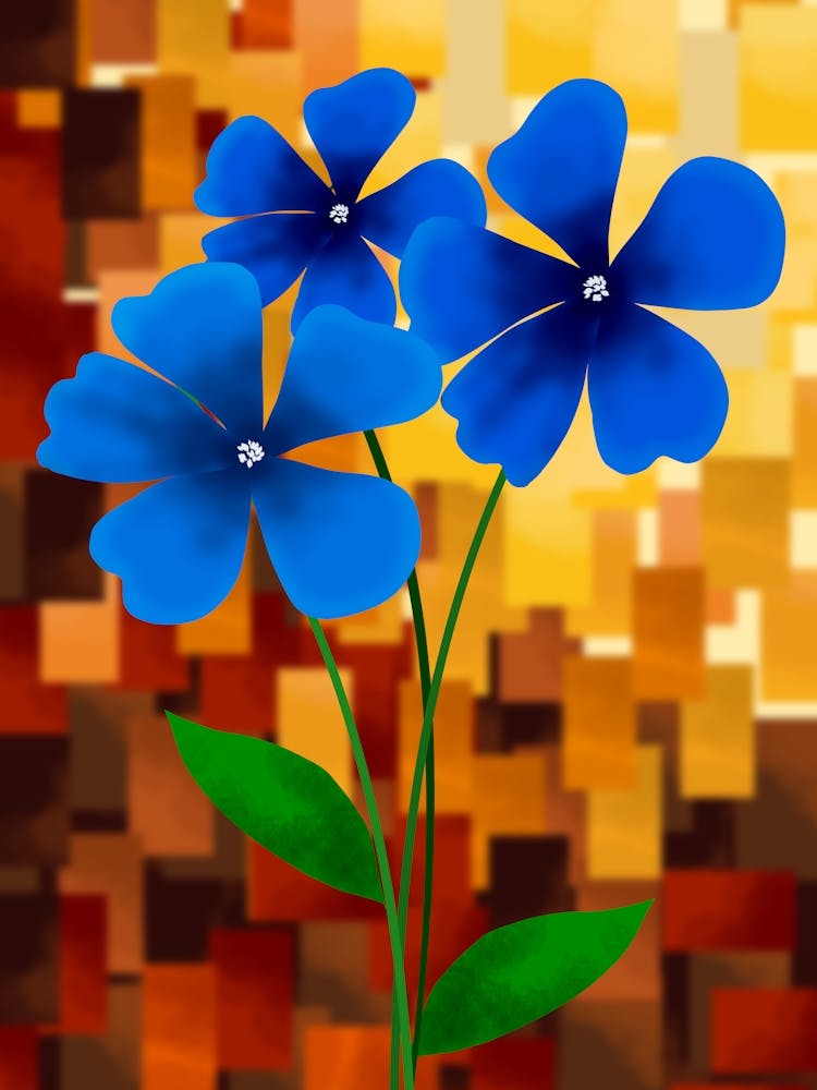 Blue Flowers