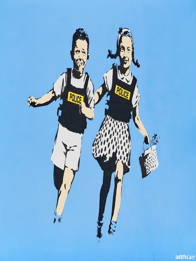Banksy - Children Running