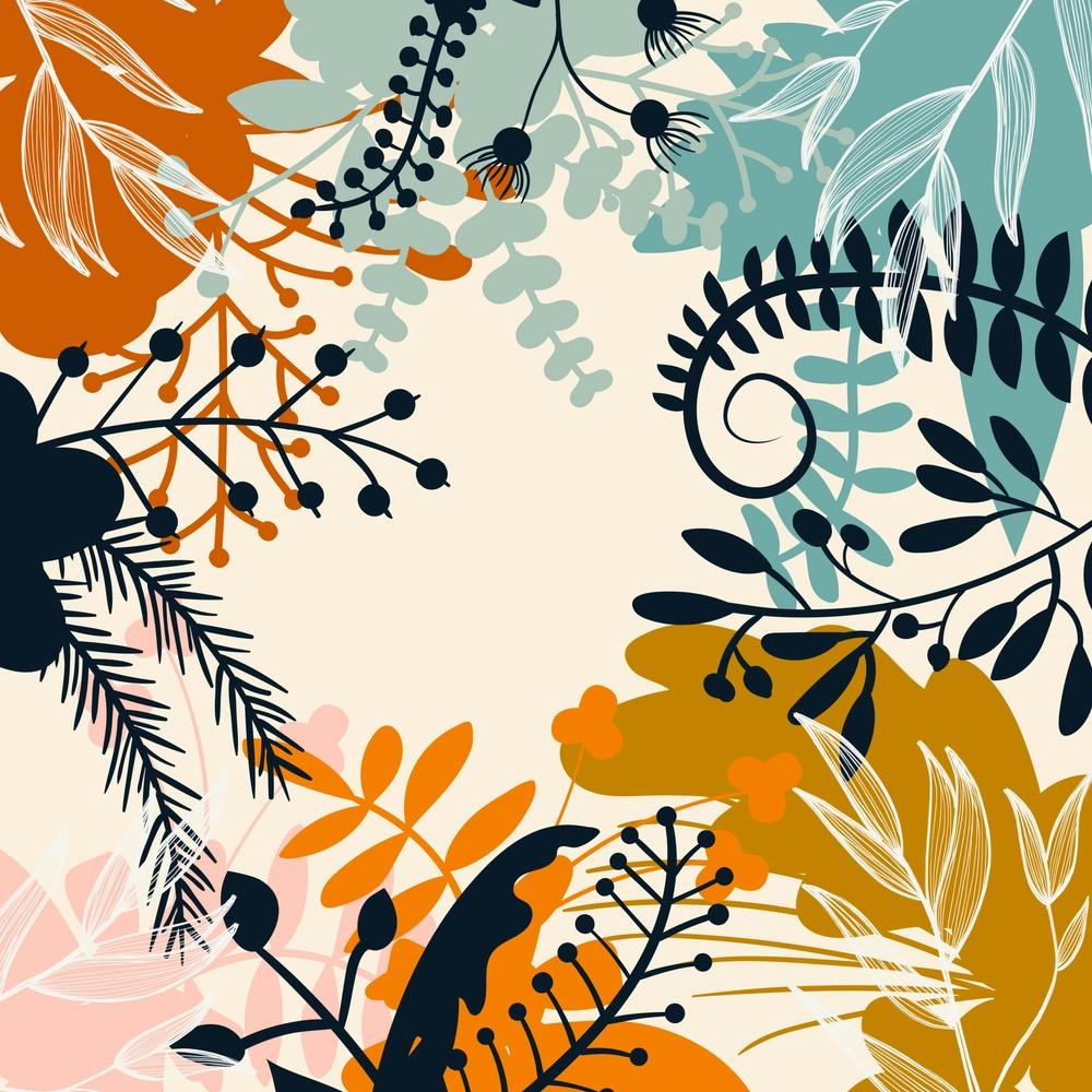 Abstract Floral Pattern 30