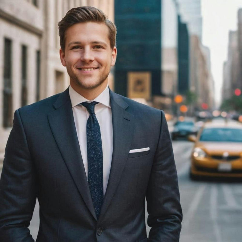 A Smiling American Freelancer
