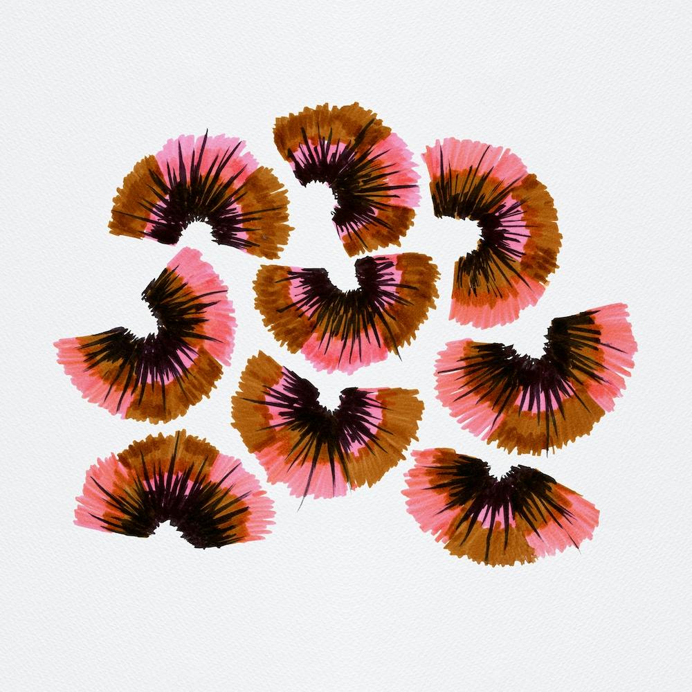 Pencil Shavings Pink Brown2 1
