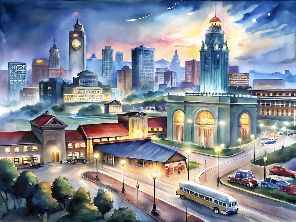 Kansas City Missouri A Vintage