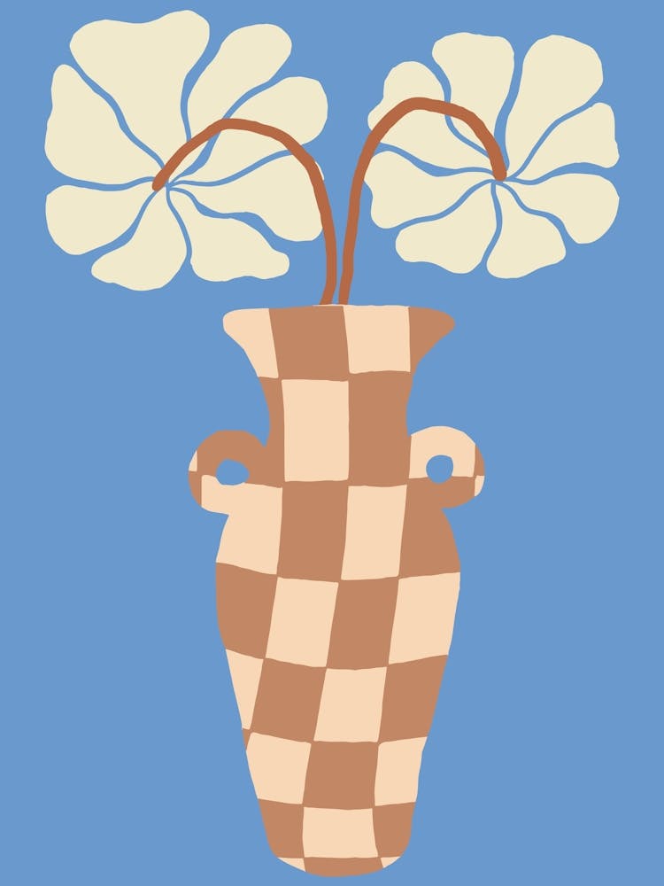Checkered Vase 2
