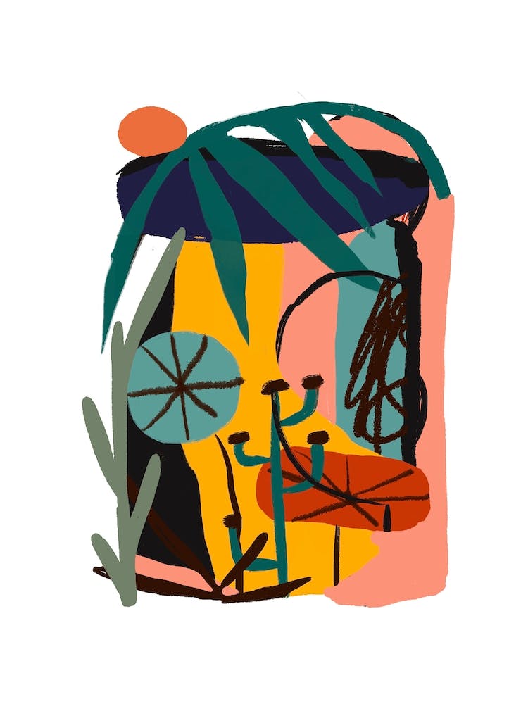 Abstract Flowers - 7