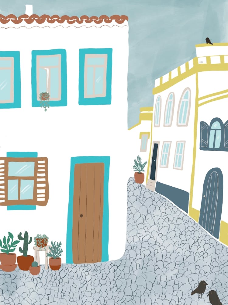 A Street in the Algarve