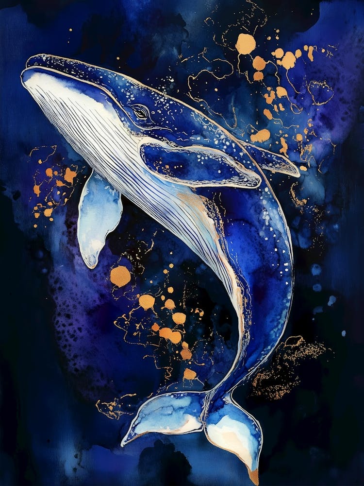 Whale Painting