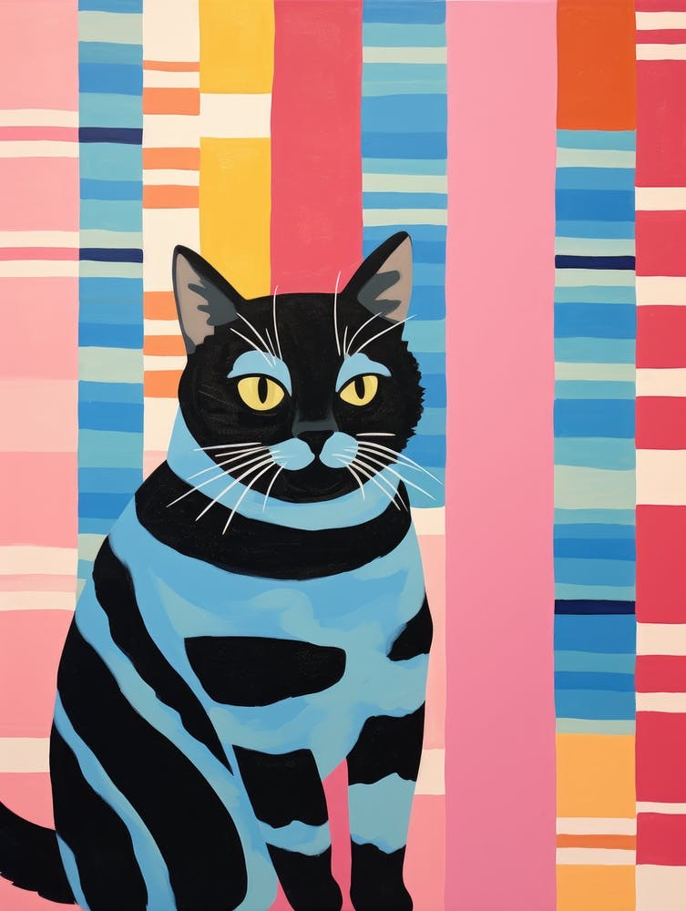Striped Cat 1