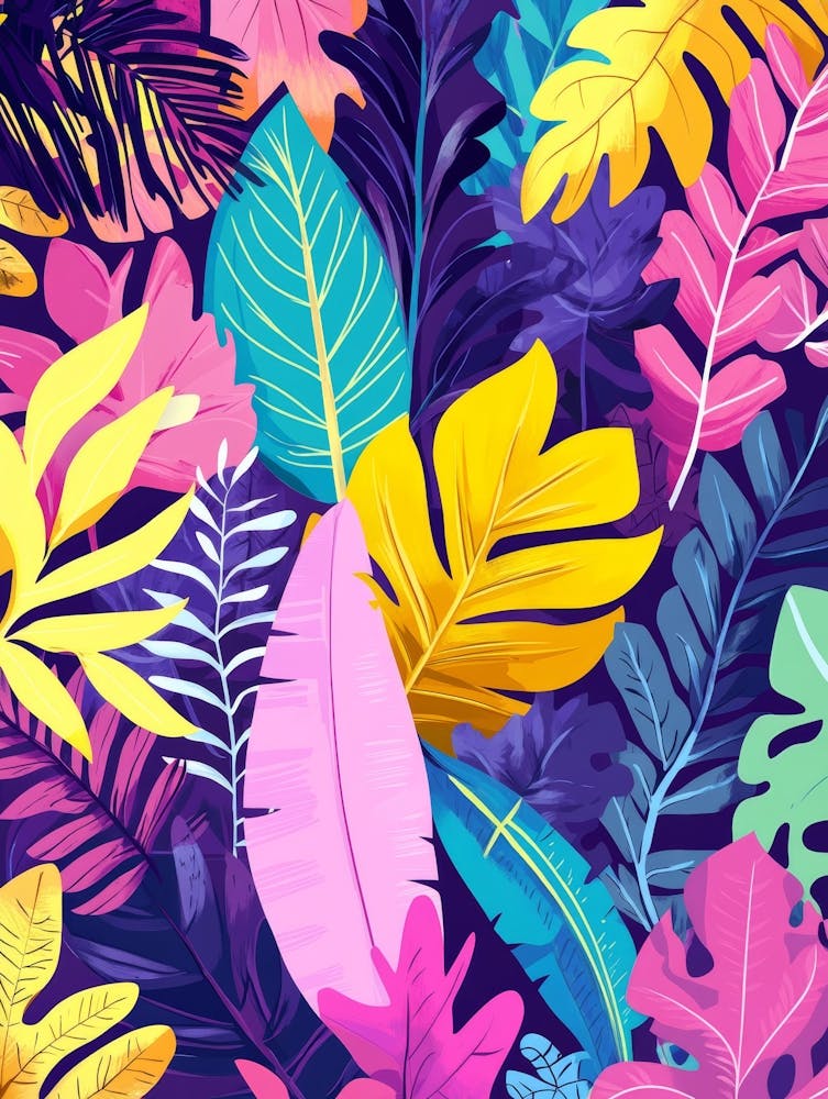 Tropical Leaves 243
