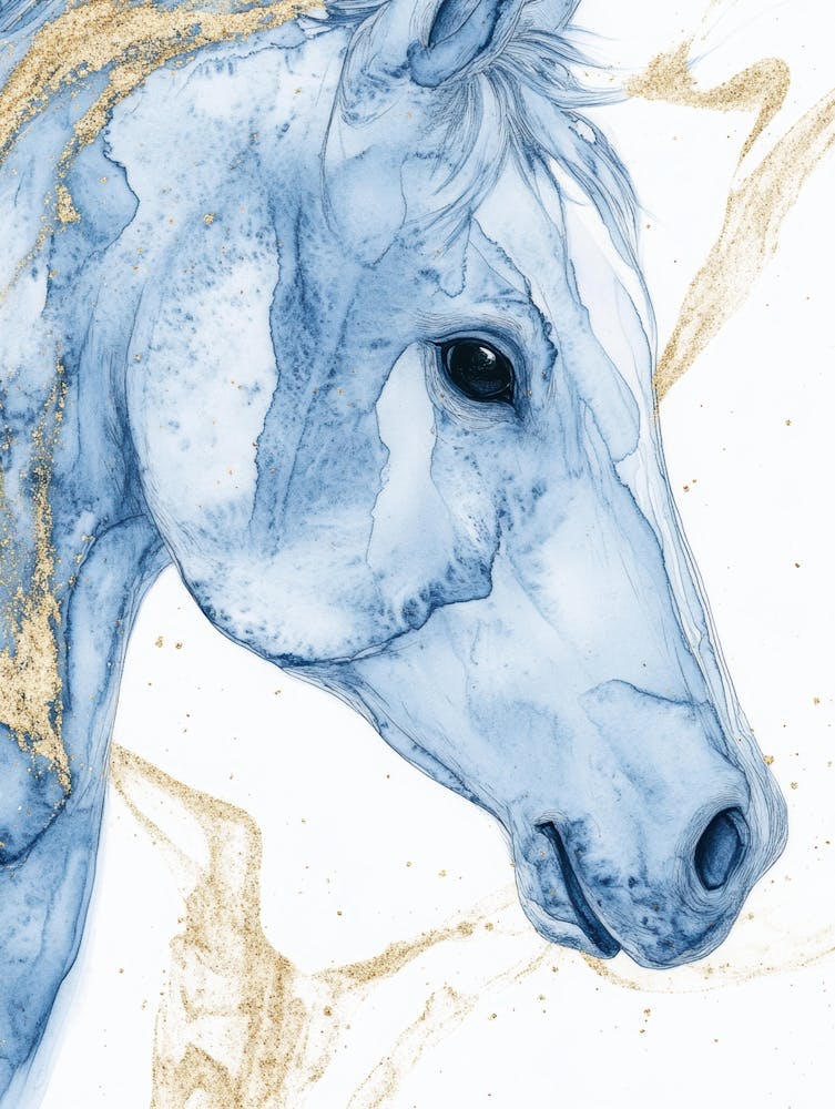 Blue Horse 3