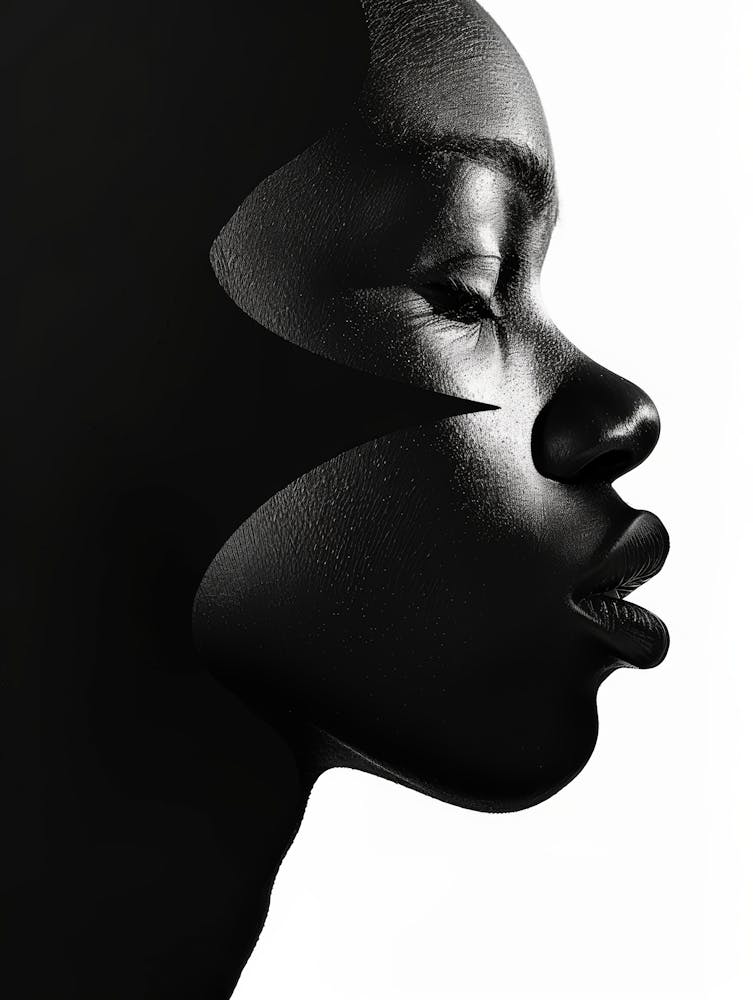 Porträt einer afrikanischen Frau