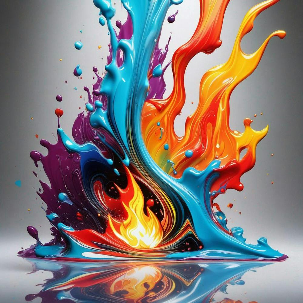 Colorful Splash 1