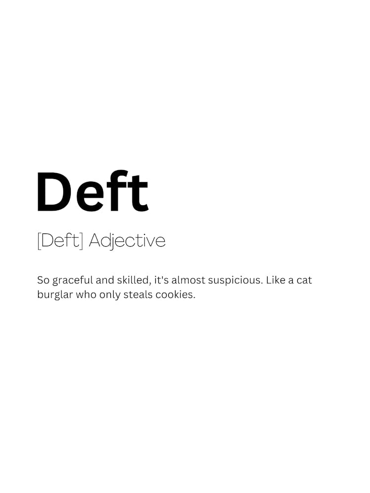Deft Definition Meaning