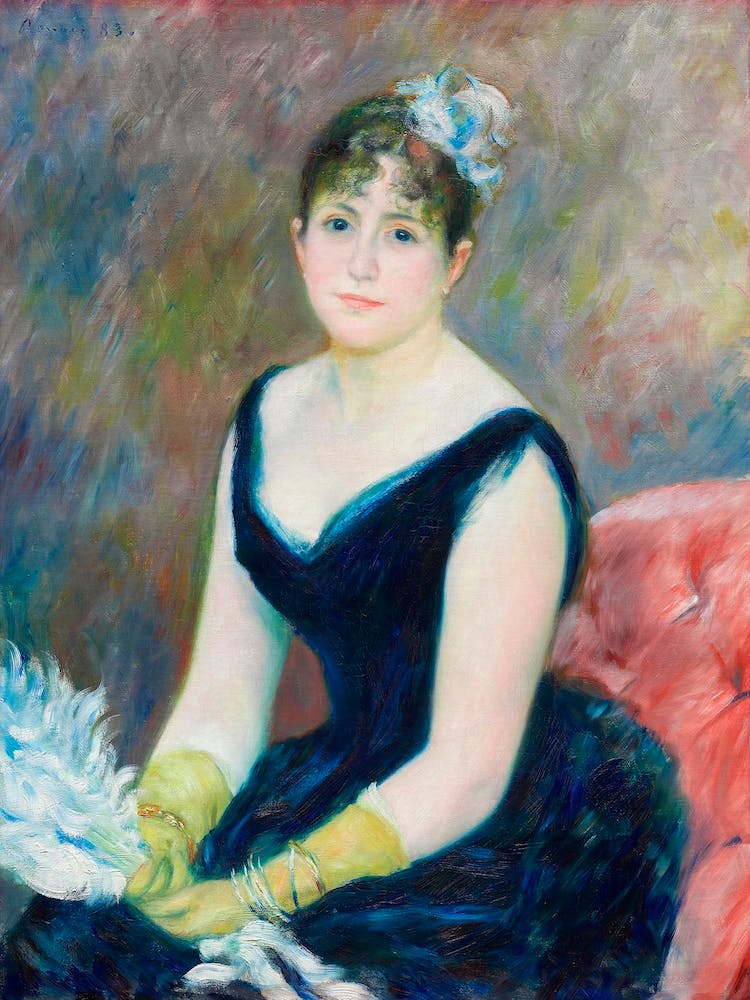 Madame Léon Clapisson (1883), Pierre Auguste Renoir