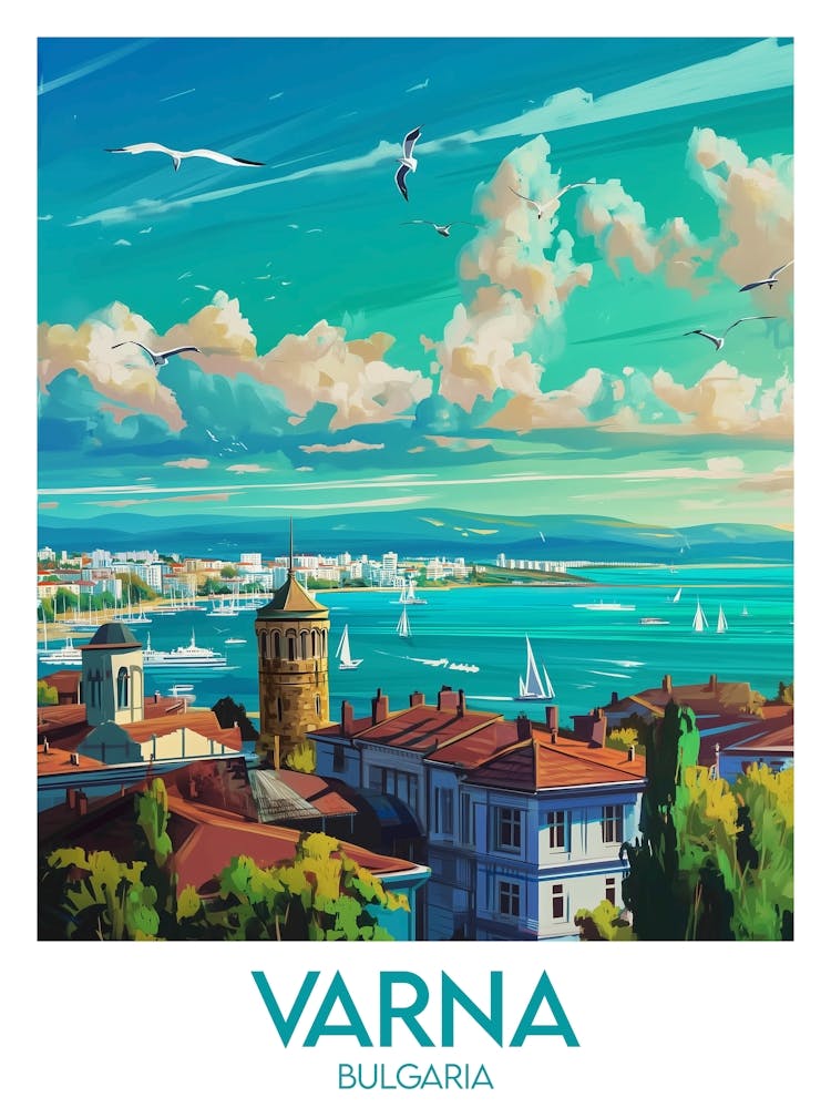 Reiseposter Varna