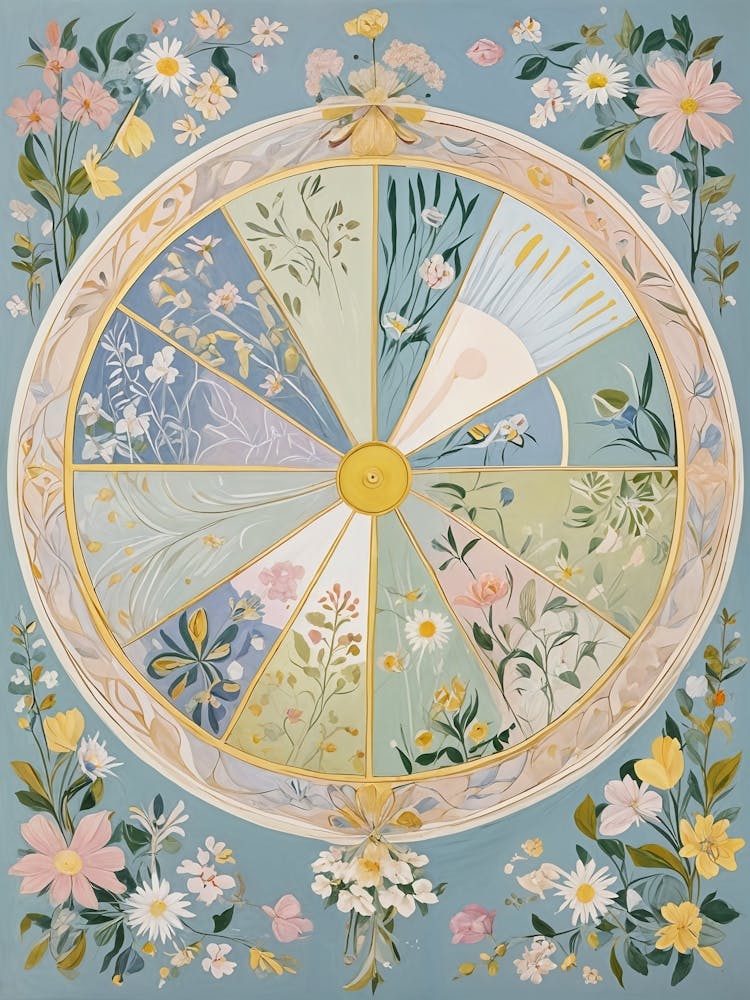 Flower Wheel Magic no2