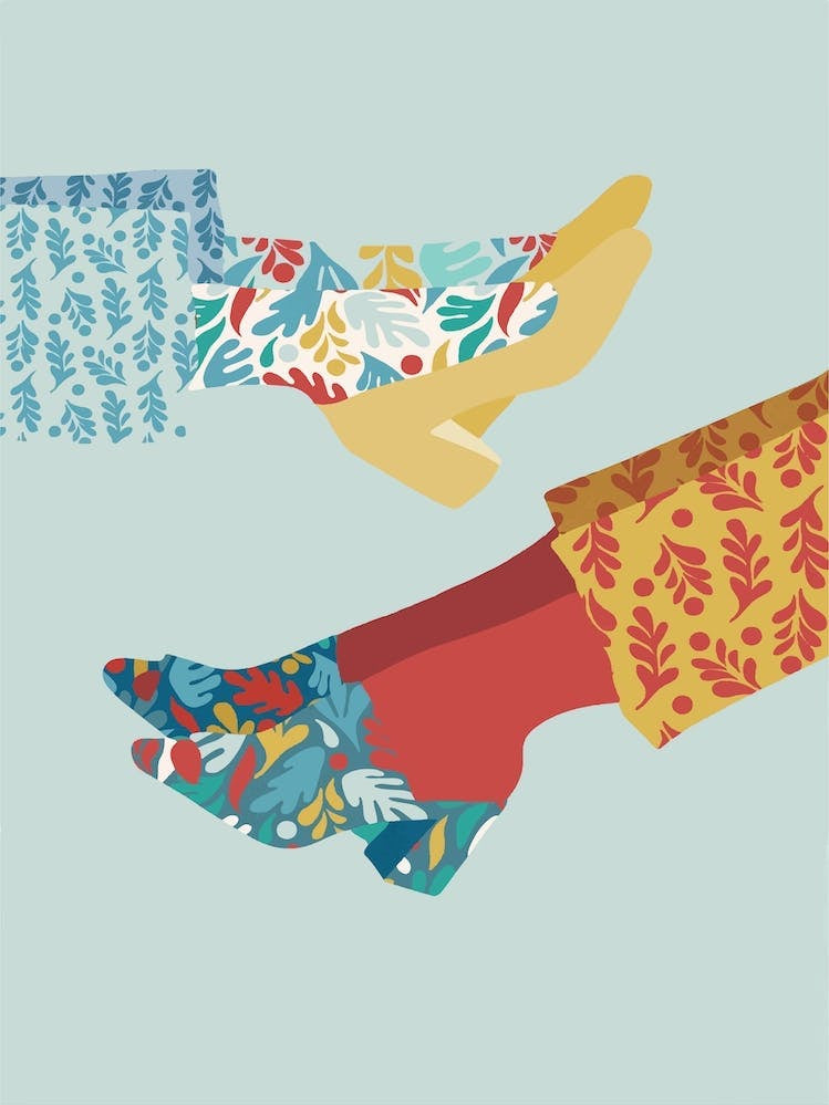 Pattern Queen   Mint