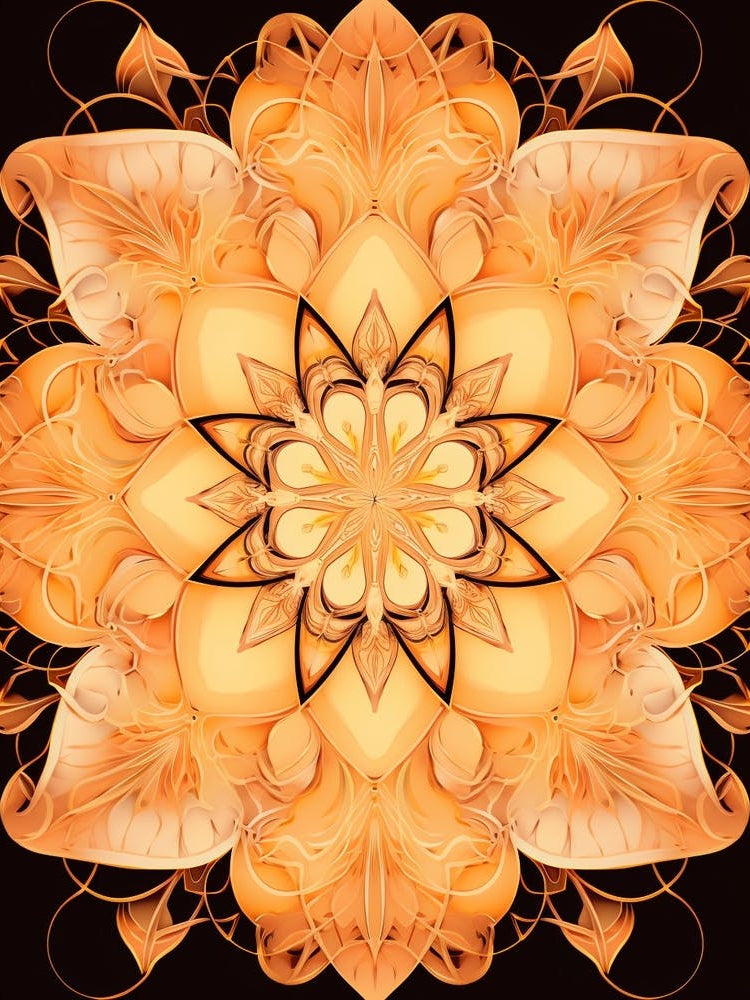 Symmetrical Mandalas Geometric Illustration 20