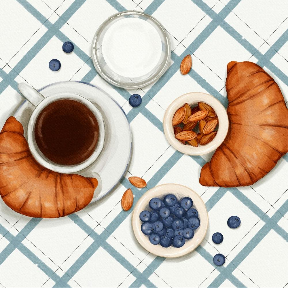 Coffee And Croissants