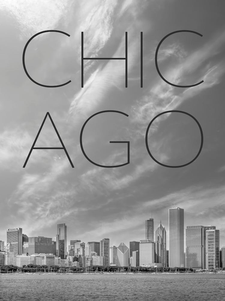 Chicago Minimalist Skyline
