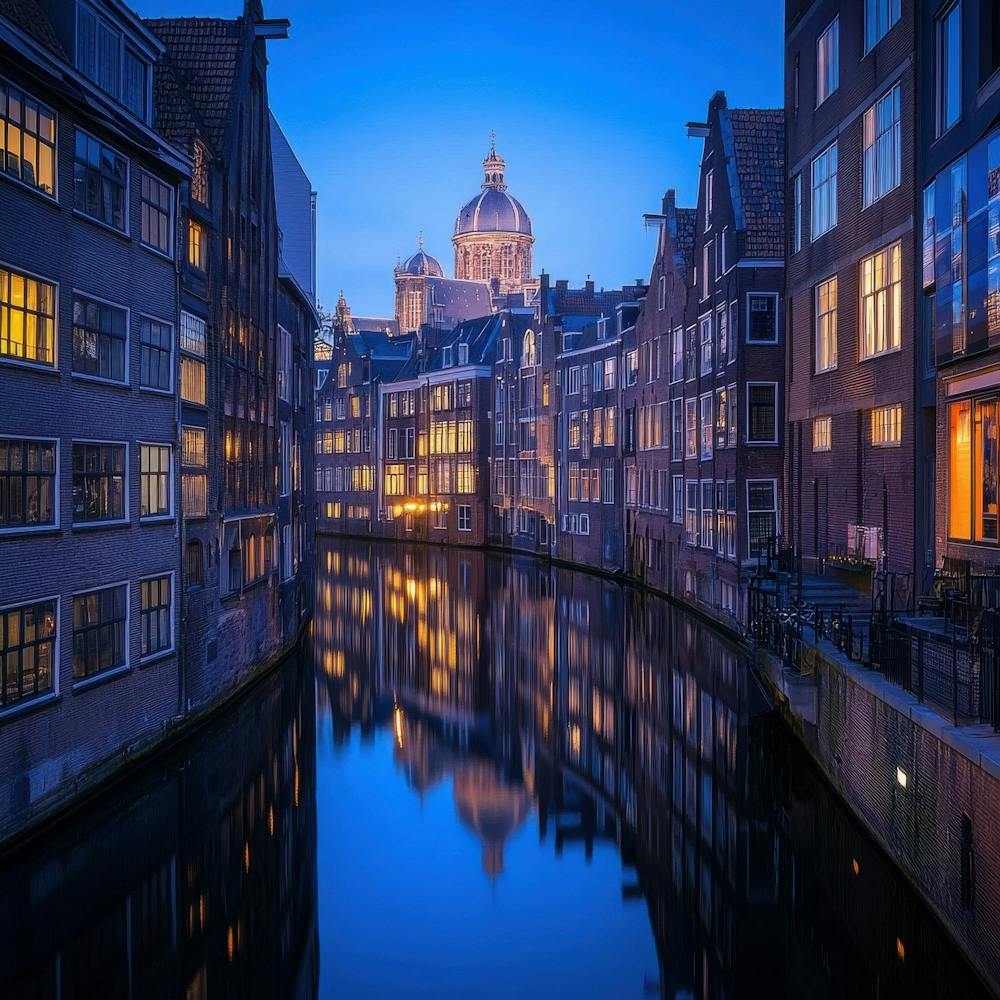 Amsterdam At Dusk 3