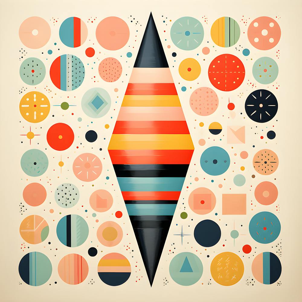 Drippy Dreams Ice Cream Pop Art In Bold Colors