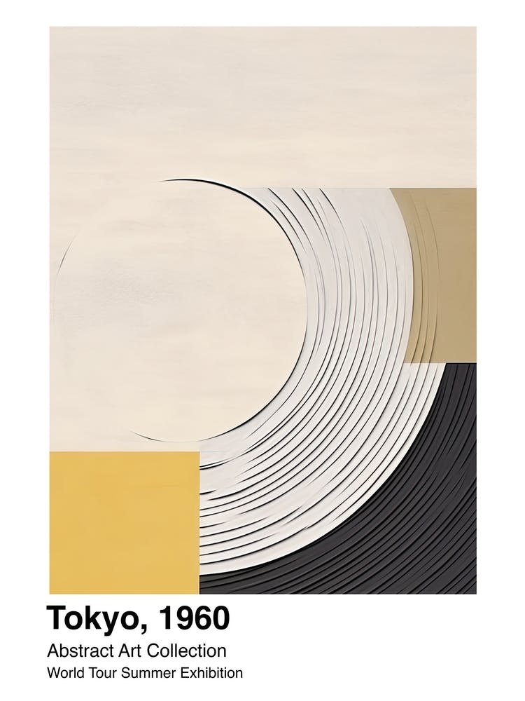 World Tour Exhibition, Abstract Art, Tokyo, 1960 1