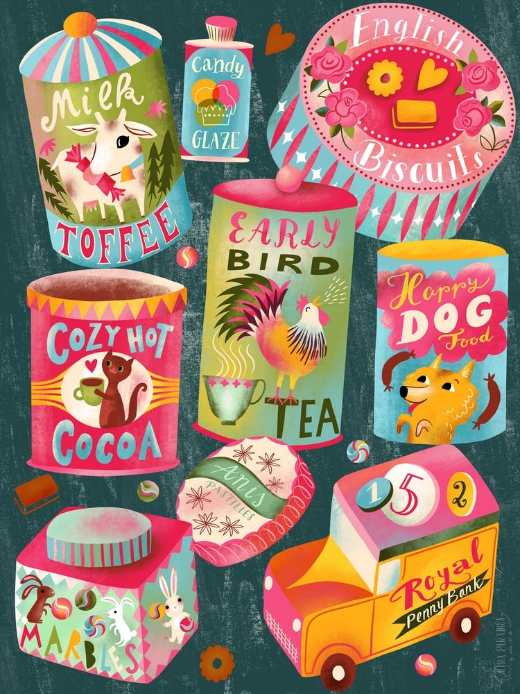 Pantry Vintage Tin Collection