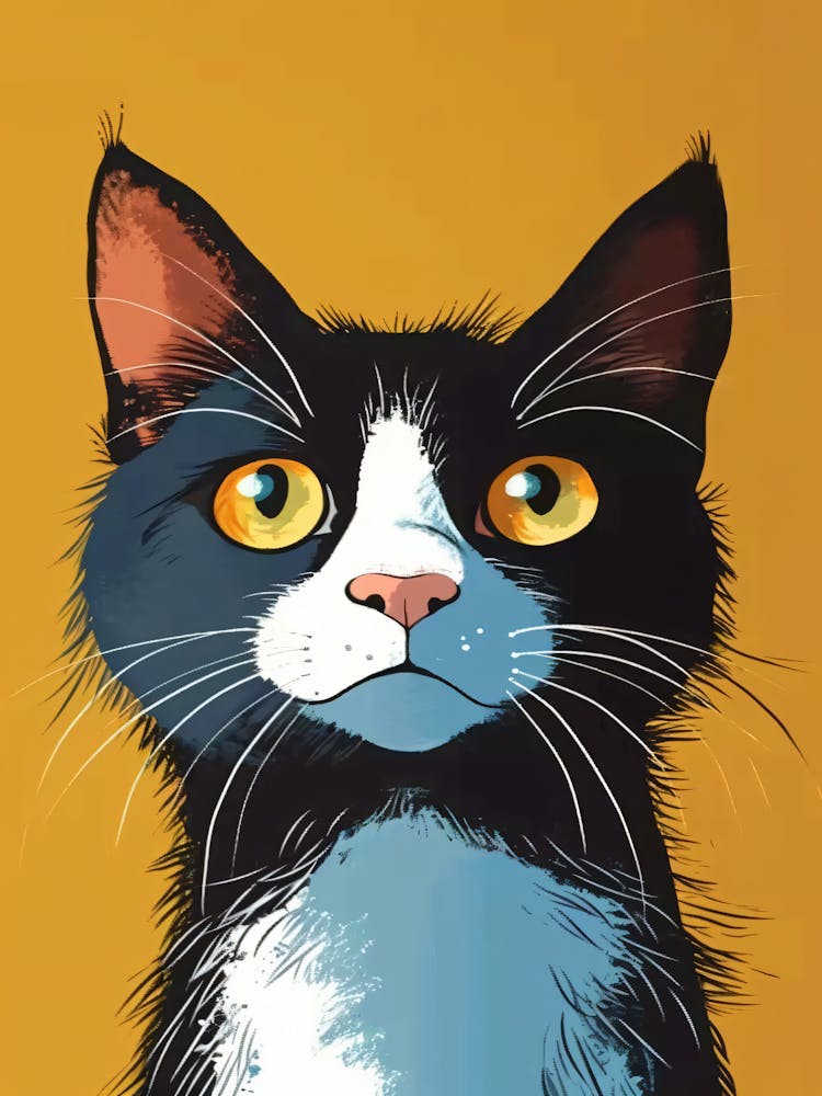 Chat Noir et Blanc