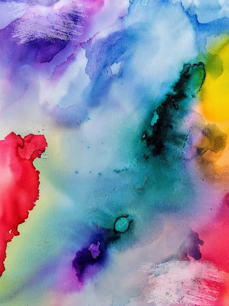 Abstract Watercolor Painting 3