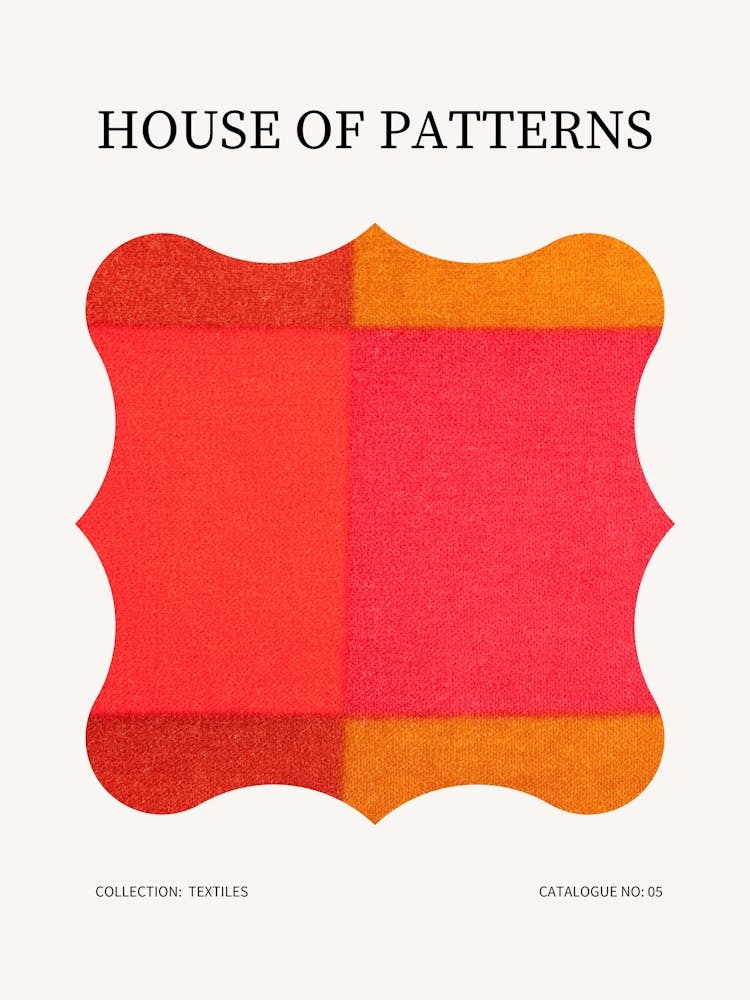 Textile Pattern Poster 5