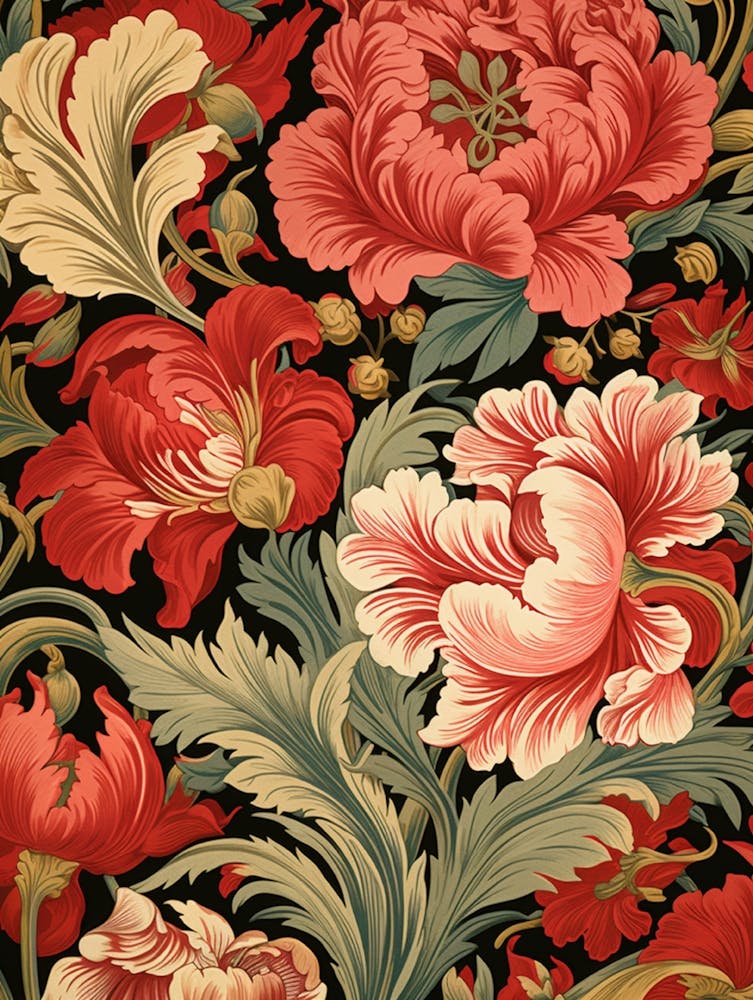 Russian Floral Pattern