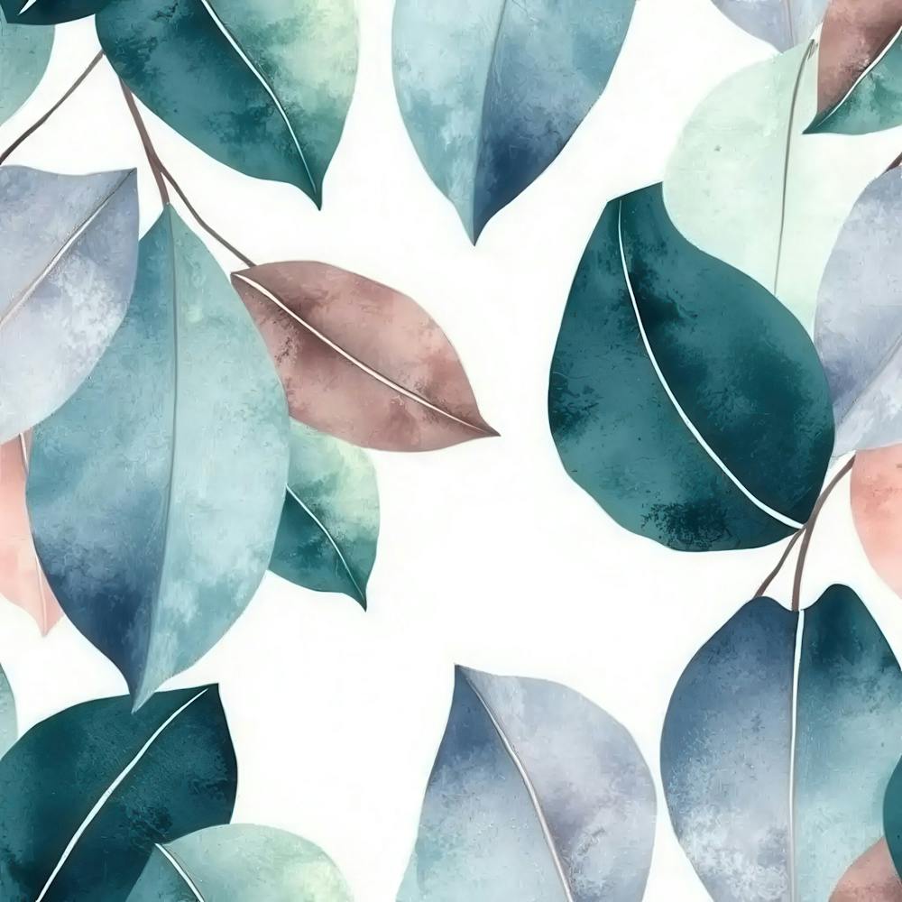 Watercolor Leaves 2