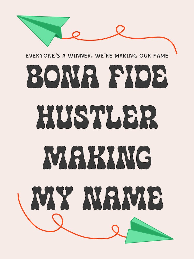 Paper Planes MIA Print