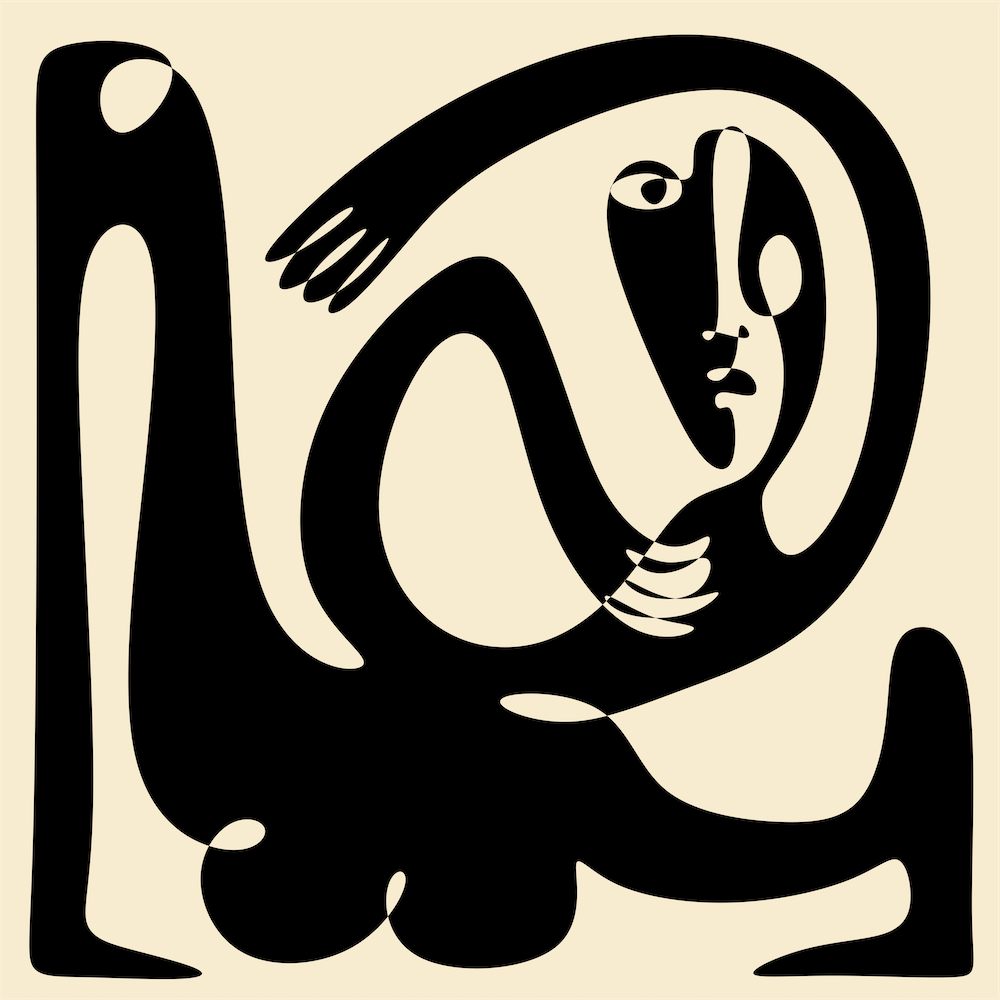 Abstract Cubism art print