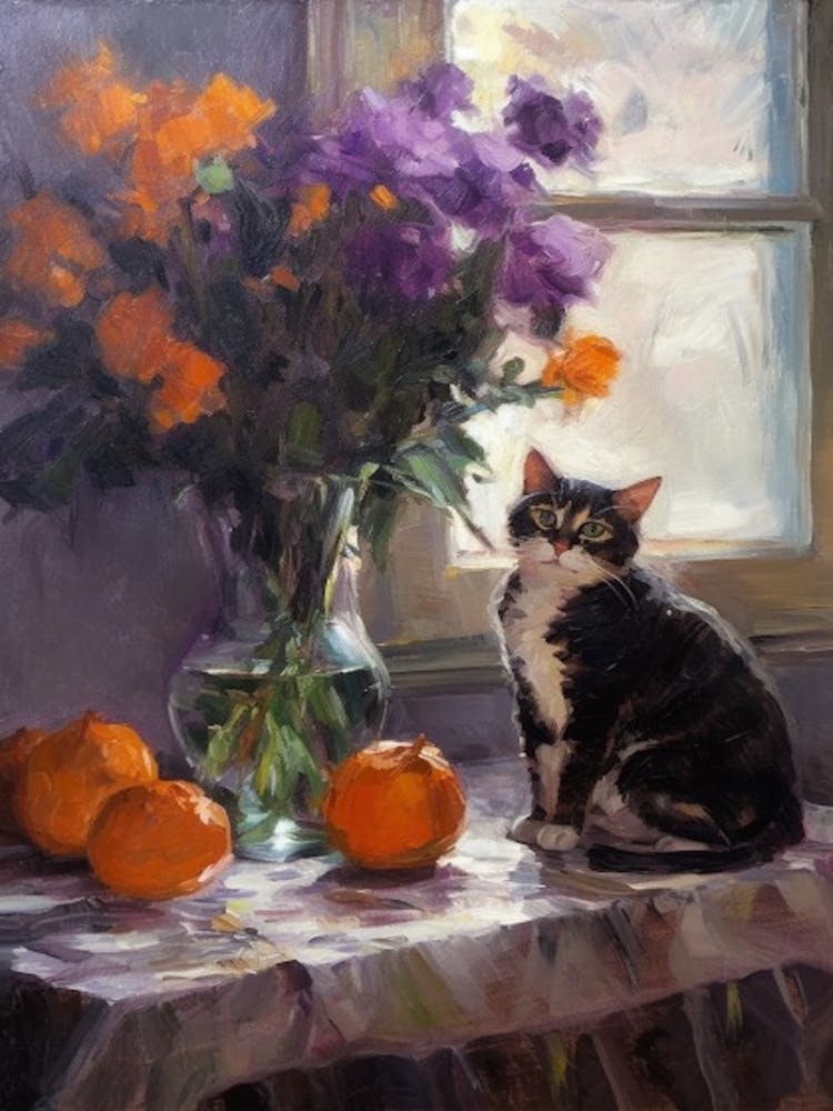 Crocus With A Cat 2