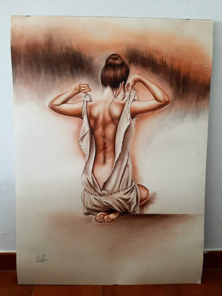 Disegno di una figura di donna