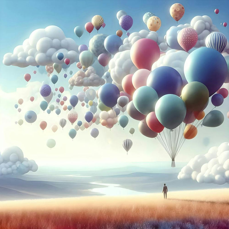 Floating Balloons