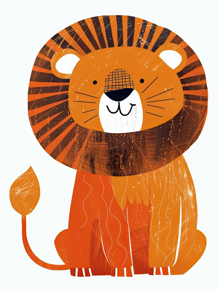 Dschungel Lion King Kinderdrucke & Kinderposter