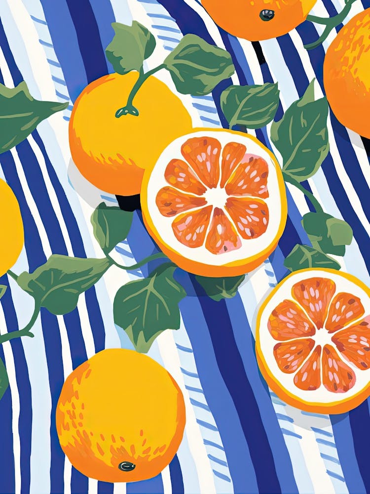 Passion Fruit Fruit Summer Illustration 2